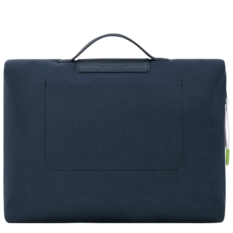 Longchamp Le Pliage Collection Briefcase - Canvas Briefcase Navy | FY25-H3GI