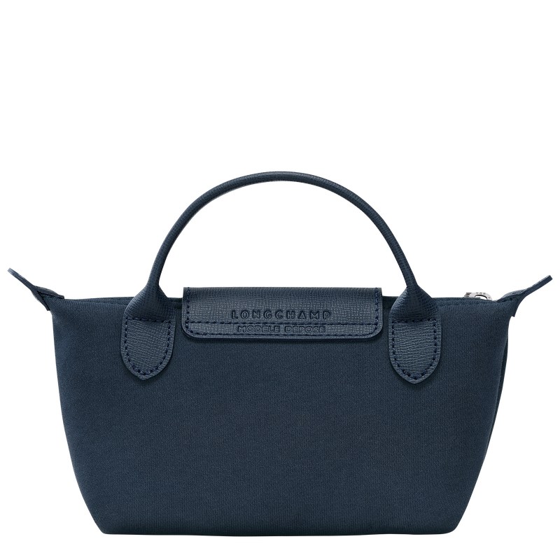 Longchamp Le Pliage Collection Pouch - Canvas Pouches & Cases Navy | OQ02-O1LQ