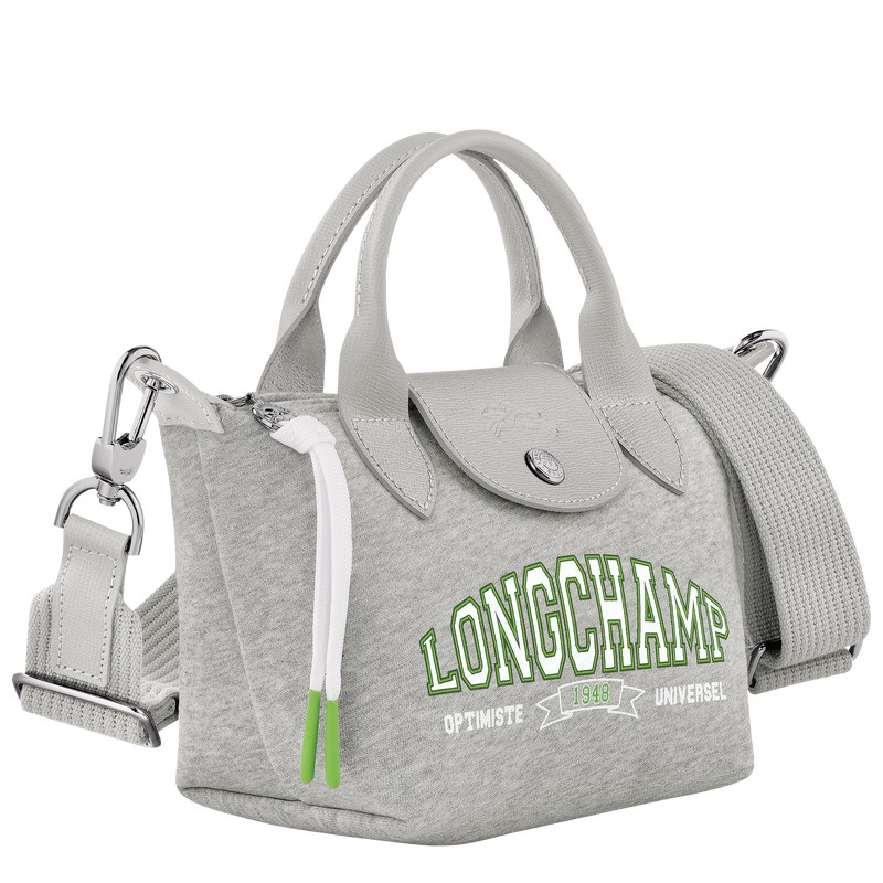 Longchamp Le Pliage Collection XS Handbag - Canvas Handbags Grey | ZA55-I1NK