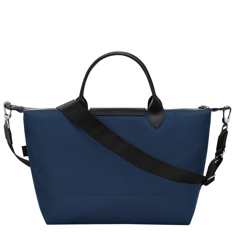 Longchamp Le Pliage Energy L Handbag - Recycled canvas Handbags Navy | KI01-W4TT