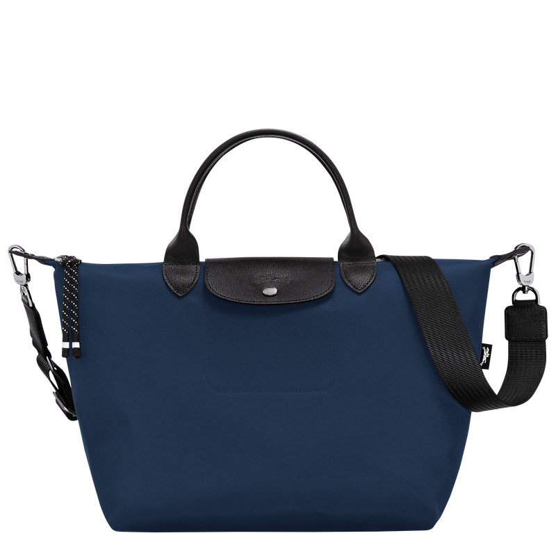 Longchamp Le Pliage Energy L Handbag - Recycled canvas Handbags Navy | KI01-W4TT