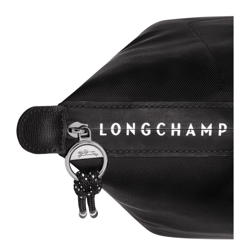 Longchamp Le Pliage Energy L Tote bag - Recycled canvas Shoulder bags Black | XC27-S0MN