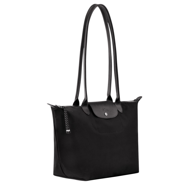 Longchamp Le Pliage Energy L Tote bag - Recycled canvas Shoulder bags Black | UE51-V1XX