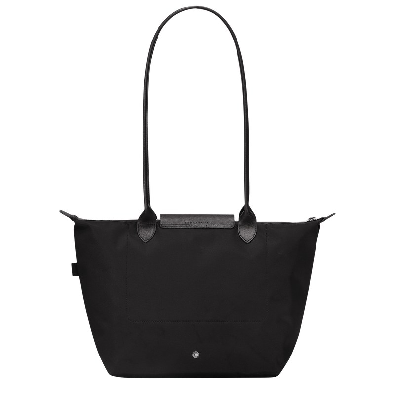 Longchamp Le Pliage Energy L Tote bag - Recycled canvas Shoulder bags Black | UE51-V1XX