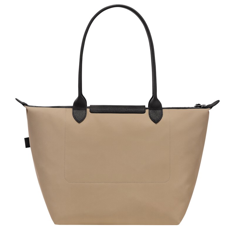 Longchamp Le Pliage Energy L Tote bag - Recycled canvas Shoulder bags Clay | PE95-I1YW