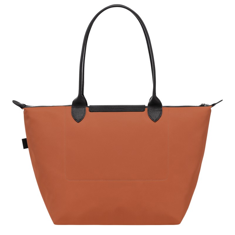 Longchamp Le Pliage Energy L Tote bag - Recycled canvas Shoulder bags Sienna | IC58-V8JK