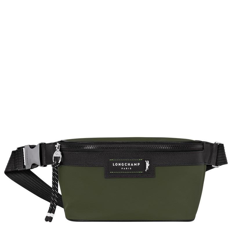 Longchamp Le Pliage Energy M Belt bag - Recycled canvas Belt bags Khaki | MM78-P6MY