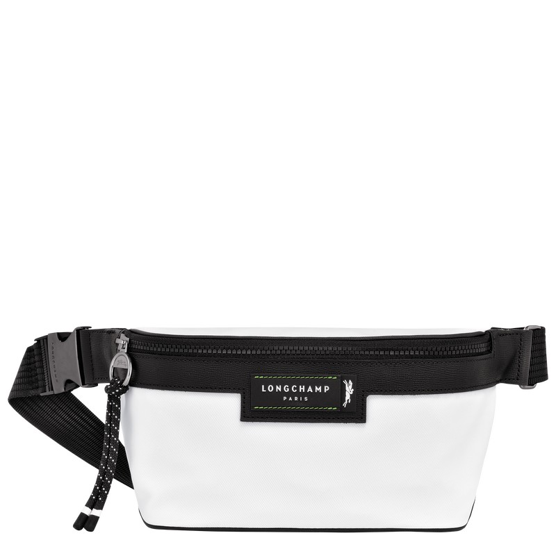 Longchamp Le Pliage Energy M Belt bag - Recycled canvas Belt bags White | WQ97-U2RA