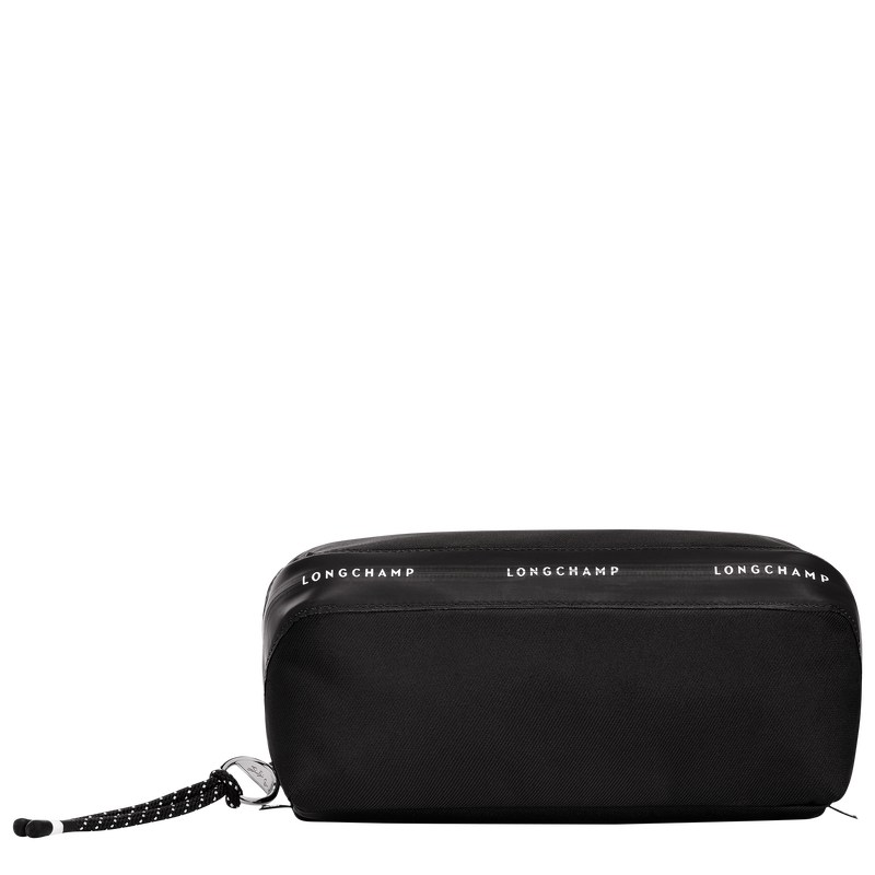 Longchamp Le Pliage Energy Pouch - Canvas Pouches & Cases Black | IH19-D4EQ