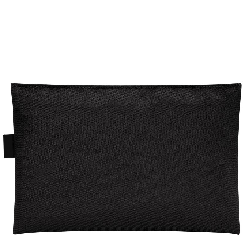 Longchamp Le Pliage Energy Pouch - Canvas Pouches & Cases Black | GG95-Q7CI