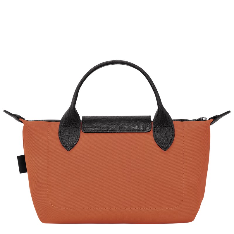 Longchamp Le Pliage Energy Pouch - Recycled canvas Pouches & Cases Sienna | NU41-E9WZ