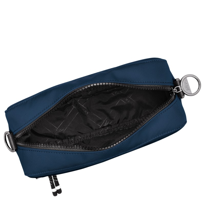 Longchamp Le Pliage Energy S Camera bag - Recycled canvas Crossbody bags Navy | MM38-L3BW