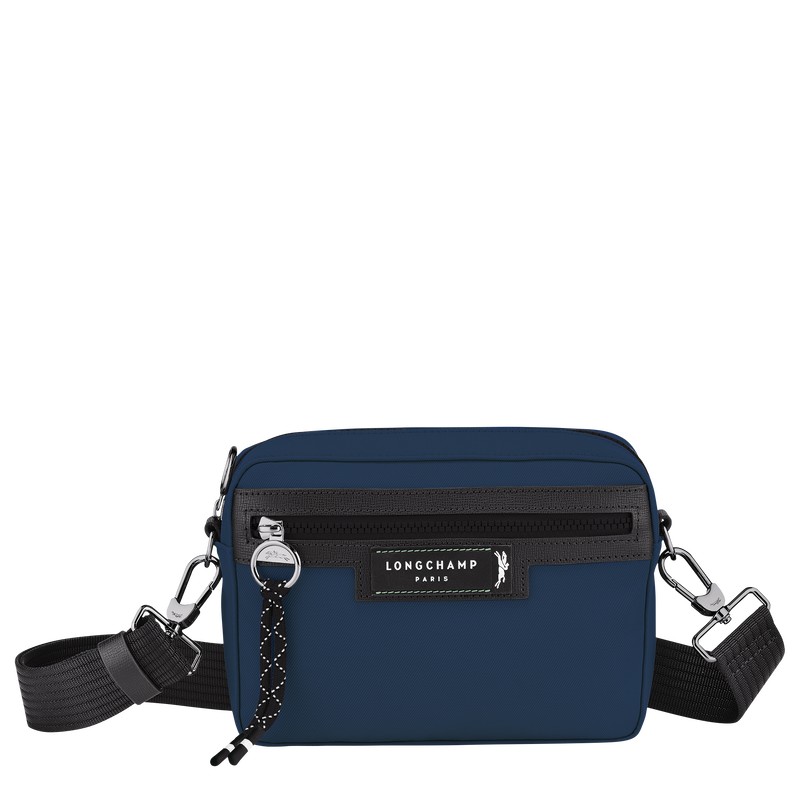 Longchamp Le Pliage Energy S Camera bag - Recycled canvas Crossbody bags Navy | MM38-L3BW