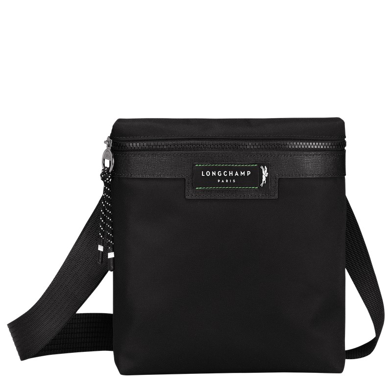 Longchamp Le Pliage Energy S Crossbody bag - Recycled canvas Crossbody bags Black | PV31-B9WY