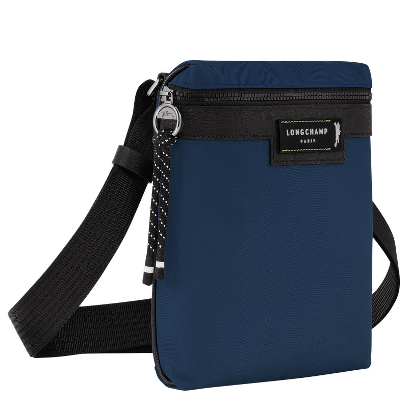 Longchamp Le Pliage Energy S Crossbody bag - Recycled canvas Crossbody bags Navy | KV41-I7OL