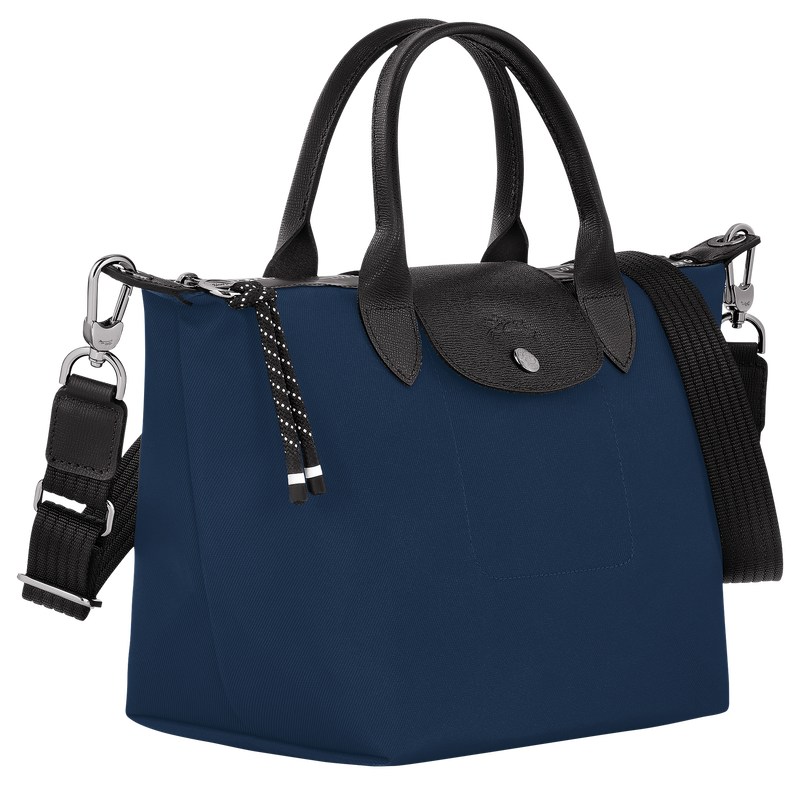 Longchamp Le Pliage Energy S Handbag - Recycled canvas Handbags Navy | XO40-Q8YU