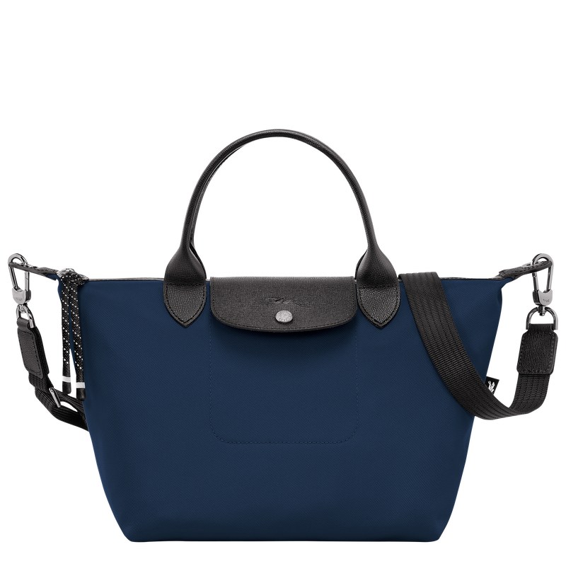 Longchamp Le Pliage Energy S Handbag - Recycled canvas Handbags Navy | XO40-Q8YU