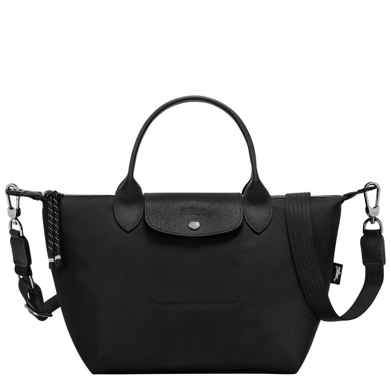 Longchamp Le Pliage Energy S Handbag - Recycled canvas Handbags Black | YY18-Z6XA