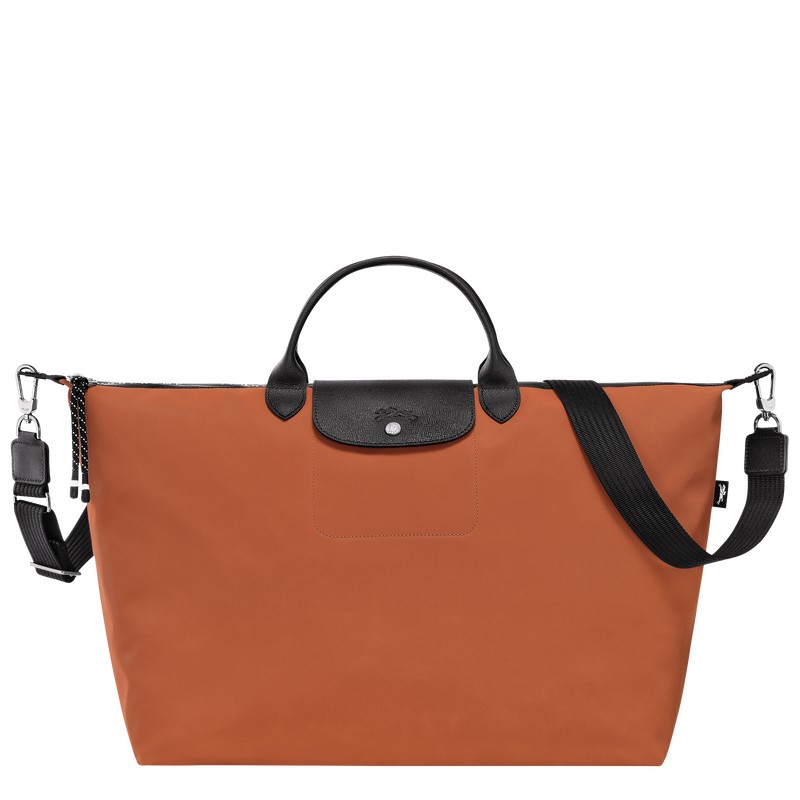 Longchamp Le Pliage Energy S Travel bag - Recycled canvas Travel bags Sienna | EG67-N7IG