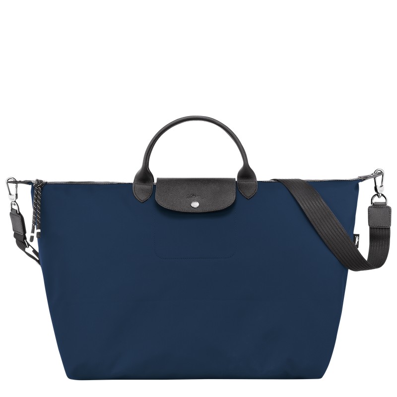 Longchamp Le Pliage Energy S Travel bag - Recycled canvas Travel bags Navy | UE26-K2KV