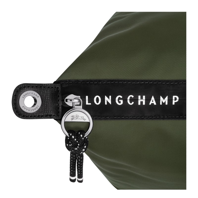 Longchamp Le Pliage Energy S Travel bag - Recycled canvas Travel bags Khaki | HQ76-F3YM