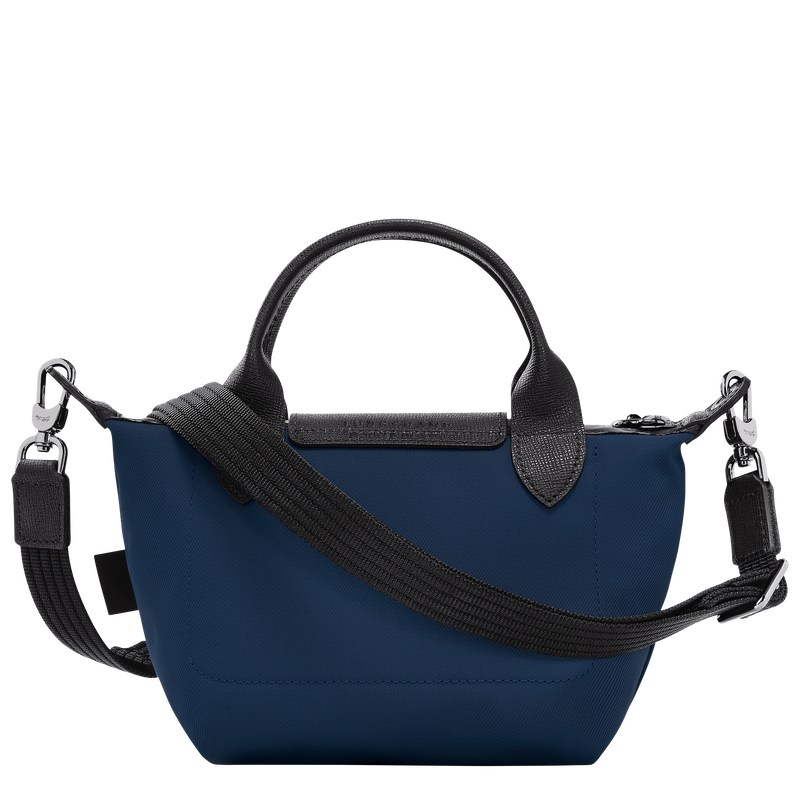 Longchamp Le Pliage Energy XS Handbag - Recycled canvas Handbags Navy | QQ79-P9UM