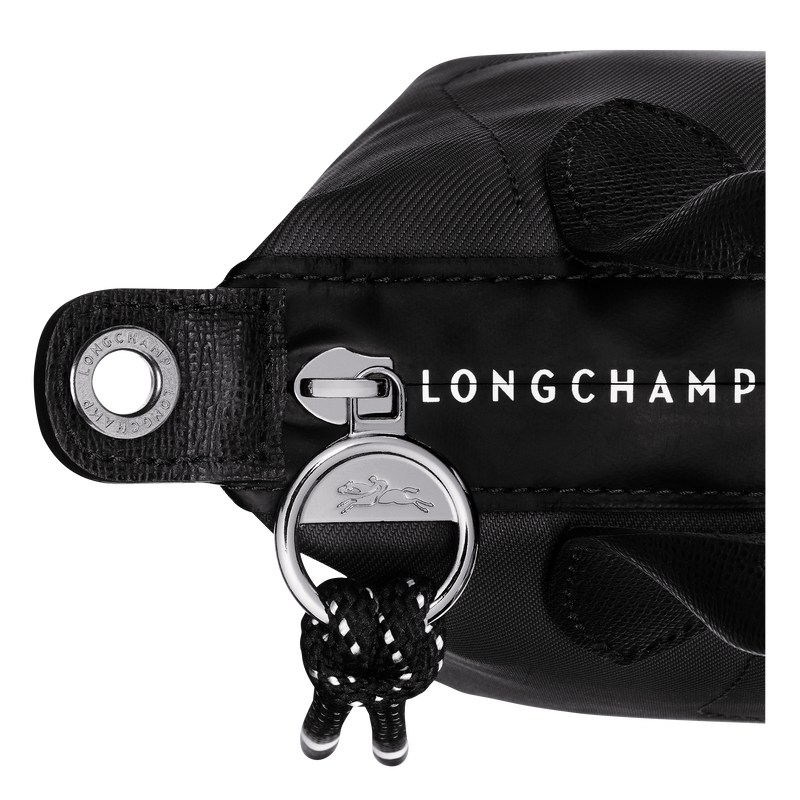 Longchamp Le Pliage Energy XS Handbag - Recycled canvas Handbags Black | FI98-P1ZV