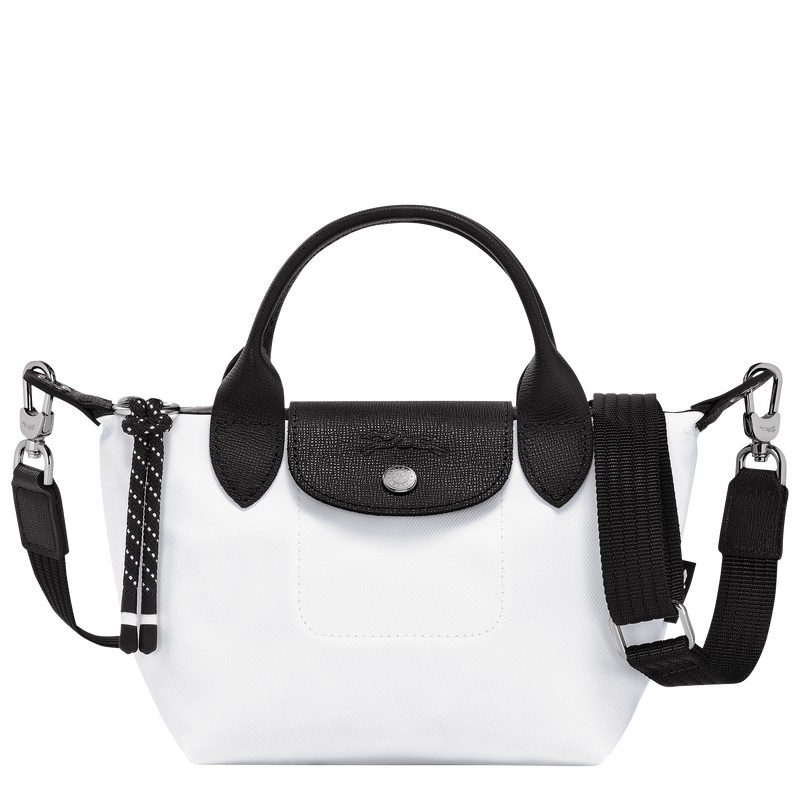 Longchamp Le Pliage Energy XS Handbag - Recycled canvas Handbags White | KX21-N6MH