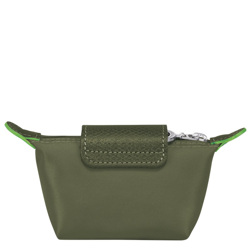 Longchamp Le Pliage Green Coin purse - Recycled canvas Cardholders & Coin purses Forest | TN25-P6GN