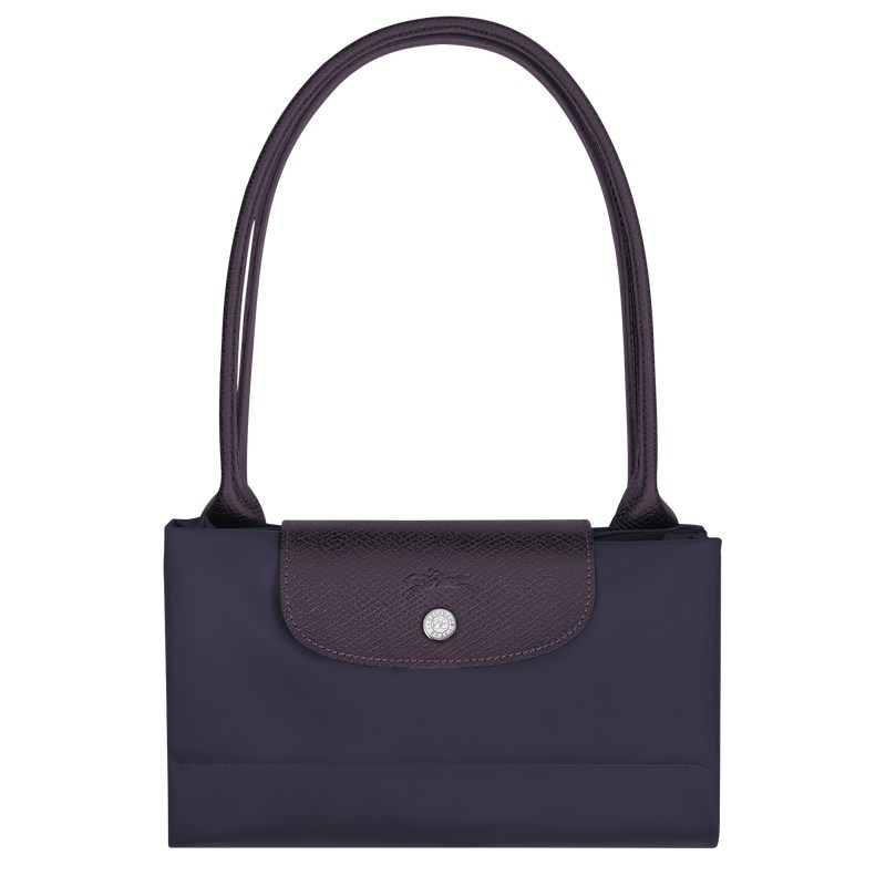 Longchamp Le Pliage Green L Tote bag - Recycled canvas Shoulder bags Bilberry | VP35-G7AO