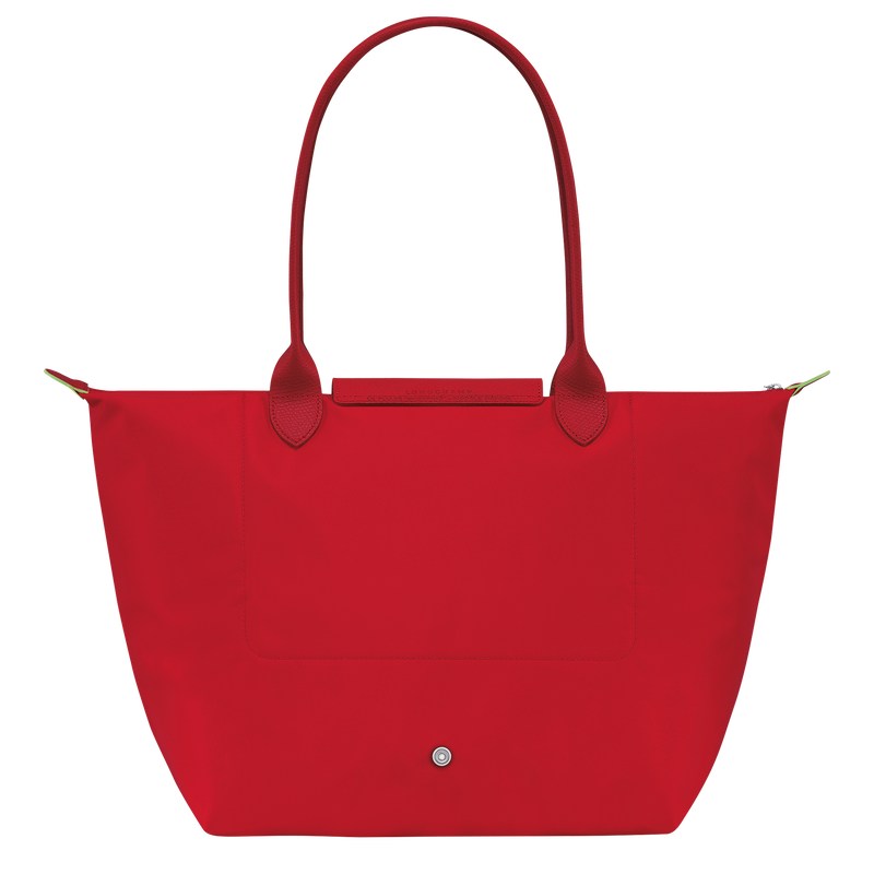 Longchamp Le Pliage Green L Tote bag - Recycled canvas Shoulder bags Tomato | KI58-Z1ZG