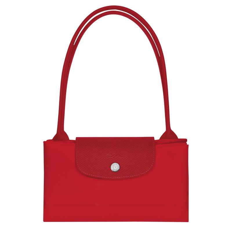 Longchamp Le Pliage Green M Tote bag - Recycled canvas Shoulder bags Tomato | CD24-J4WF