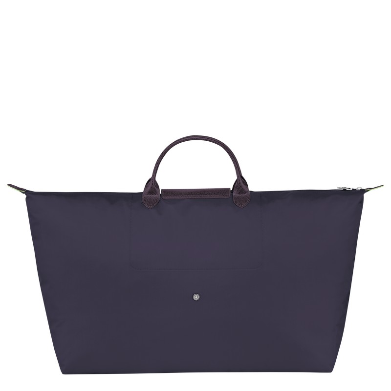 Longchamp Le Pliage Green M Travel bag - Recycled canvas Travel bags Bilberry | EF69-O6ND