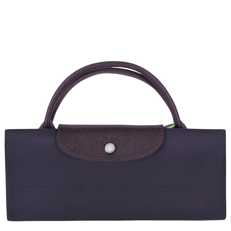 Longchamp Le Pliage Green M Travel bag - Recycled canvas Travel bags Bilberry | EF69-O6ND