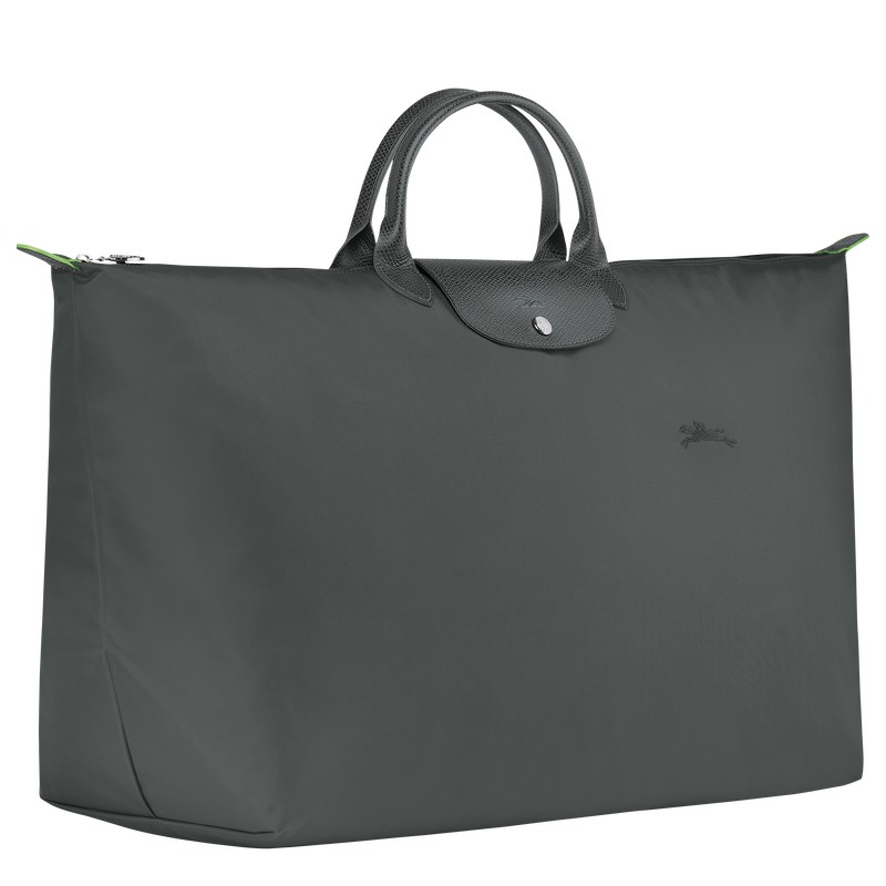 Longchamp Le Pliage Green M Travel bag - Recycled canvas Travel bags Graphite | TF59-J0MO