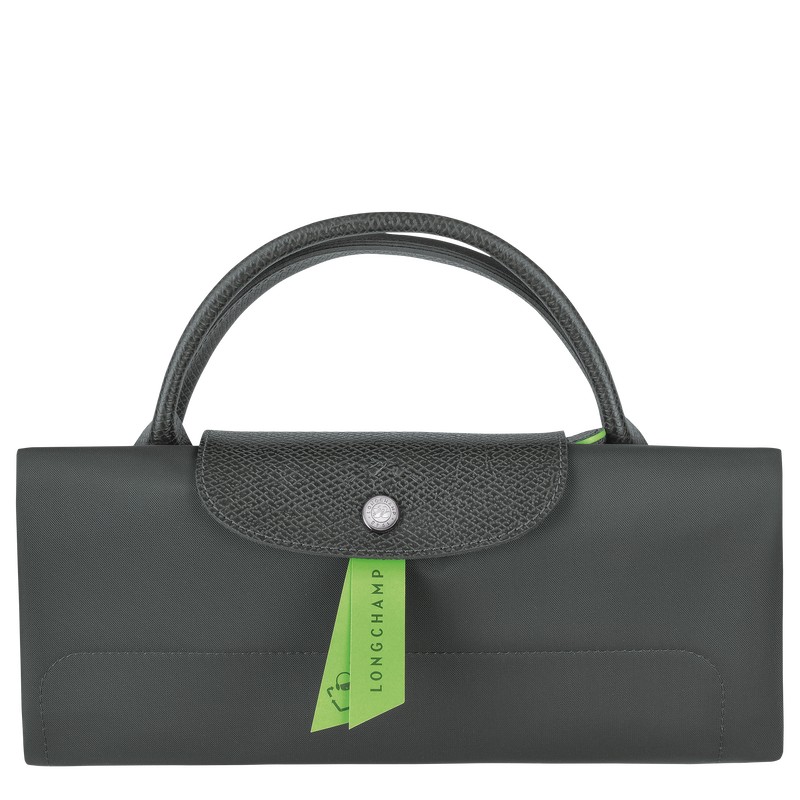 Longchamp Le Pliage Green M Travel bag - Recycled canvas Travel bags Graphite | TF59-J0MO