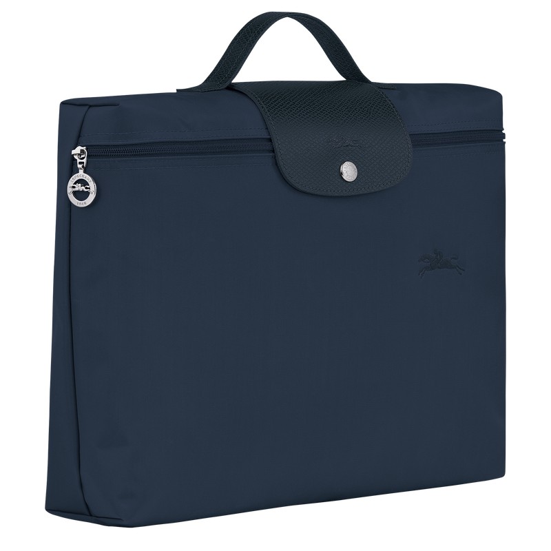 Longchamp Le Pliage Green S Briefcase - Recycled canvas Briefcase Navy | NS61-I6CH