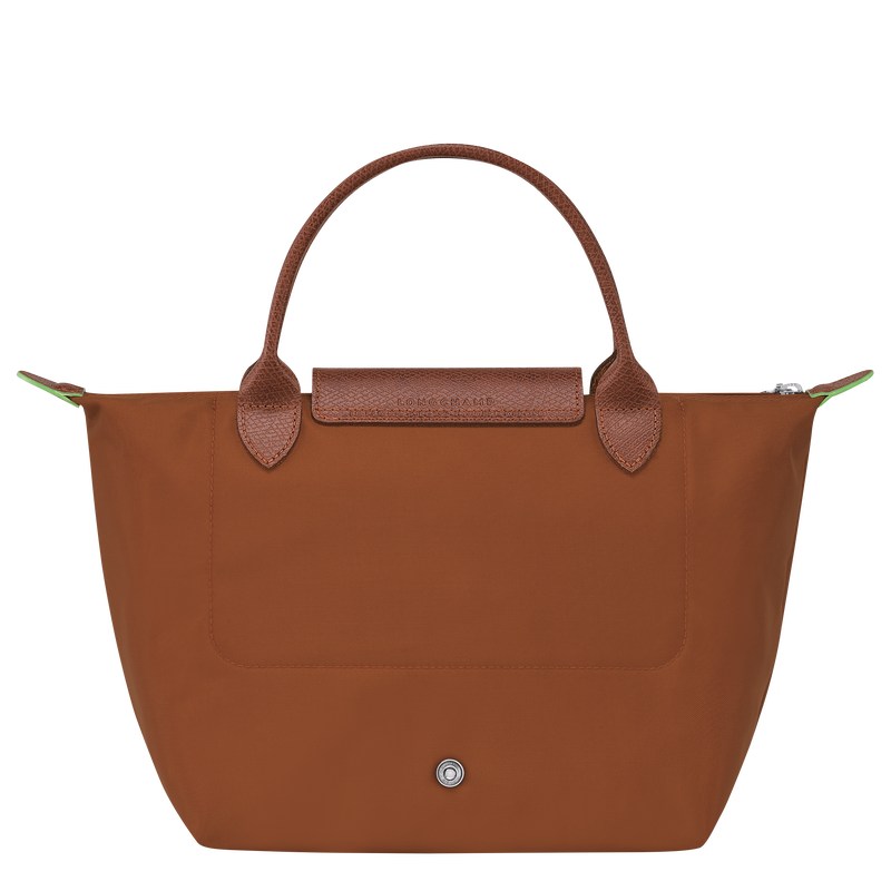 Longchamp Le Pliage Green S Handbag - Recycled canvas Handbags Cognac | PD04-Y4JJ