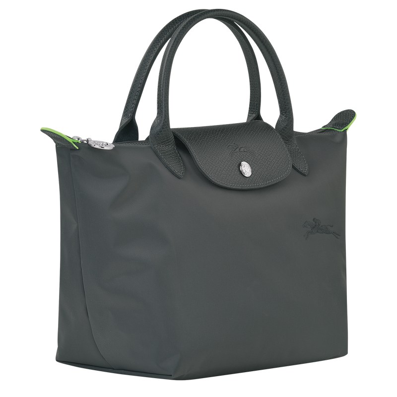 Longchamp Le Pliage Green S Handbag - Recycled canvas Handbags Graphite | SX83-U3ZK