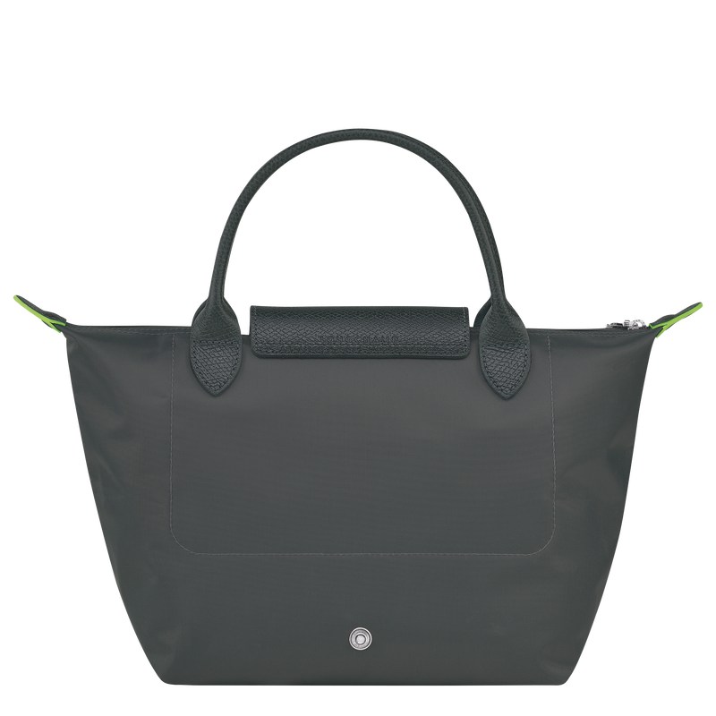 Longchamp Le Pliage Green S Handbag - Recycled canvas Handbags Graphite | SX83-U3ZK