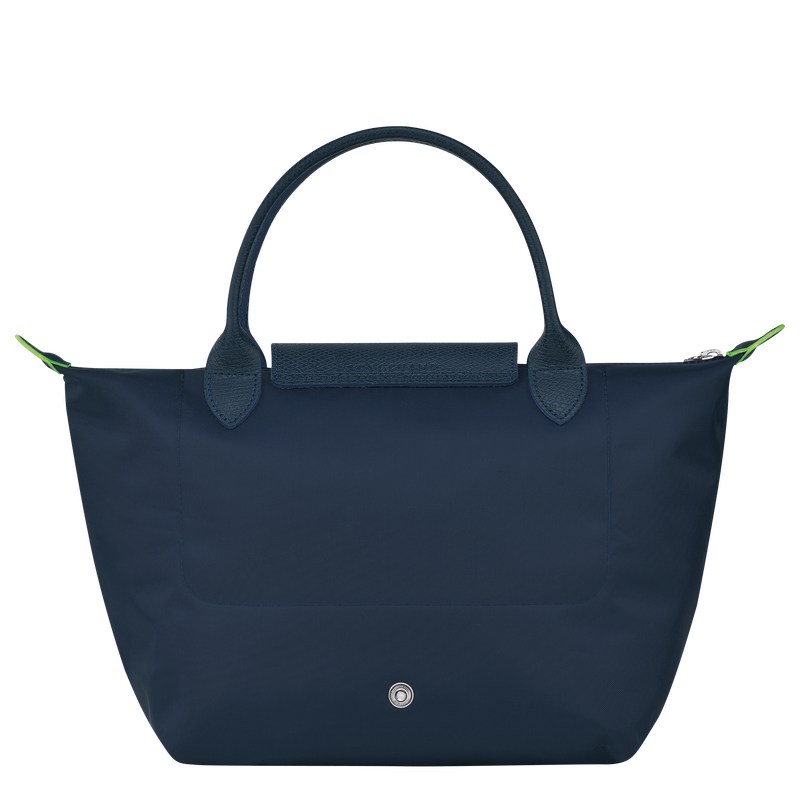 Longchamp Le Pliage Green S Handbag - Recycled canvas Handbags Navy | UD22-L5UV