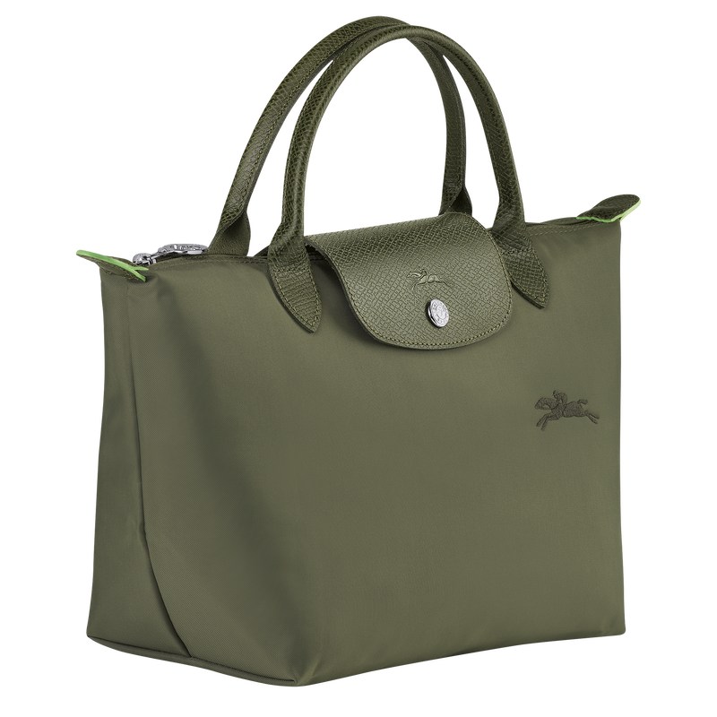 Longchamp Le Pliage Green S Handbag - Recycled canvas Handbags Forest | LP62-B7JV