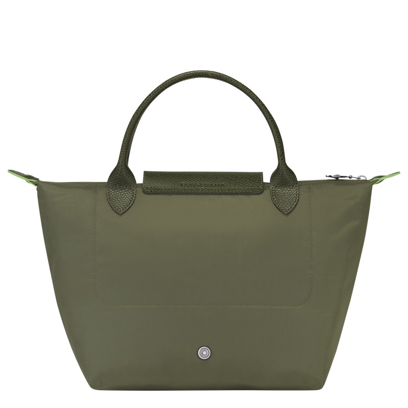 Longchamp Le Pliage Green S Handbag - Recycled canvas Handbags Forest | LP62-B7JV