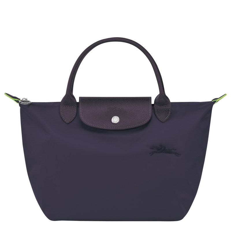 Longchamp Le Pliage Green S Handbag - Recycled canvas Handbags Bilberry | FB60-N4TN