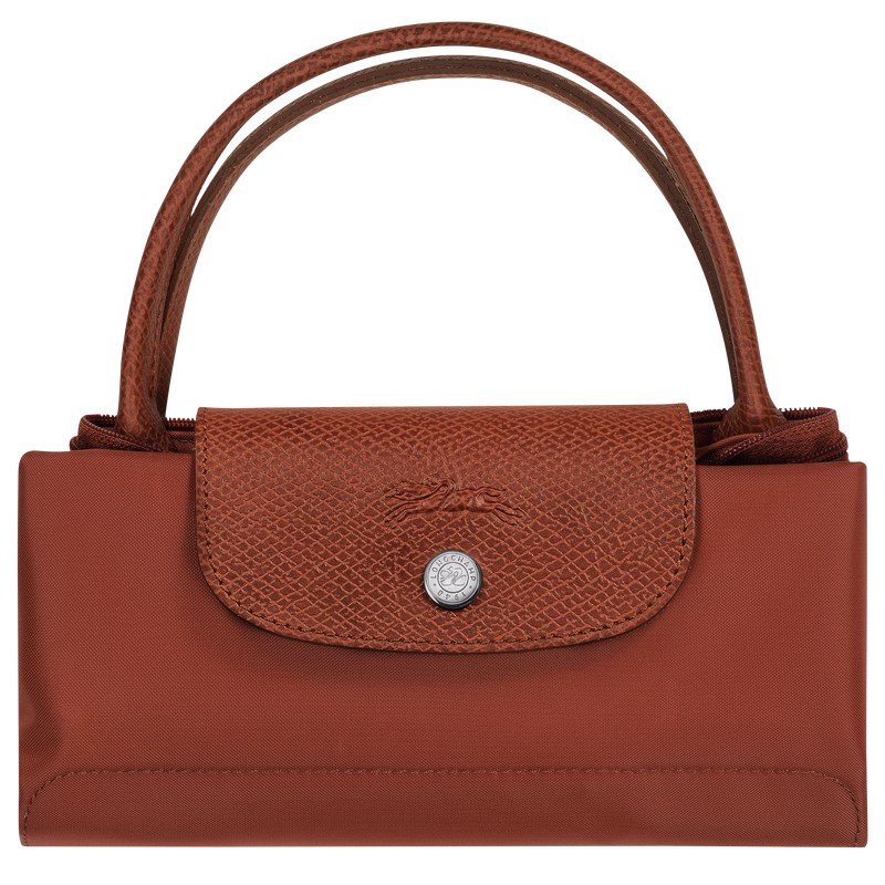 Longchamp Le Pliage Green S Handbag - Recycled canvas Handbags Chestnut | AD92-P0XI