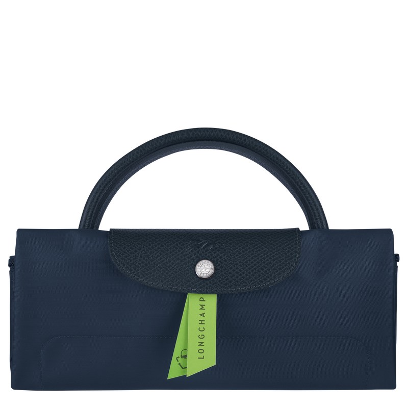 Longchamp Le Pliage Green S Travel bag - Recycled canvas Travel bags Navy | LD93-G2EL