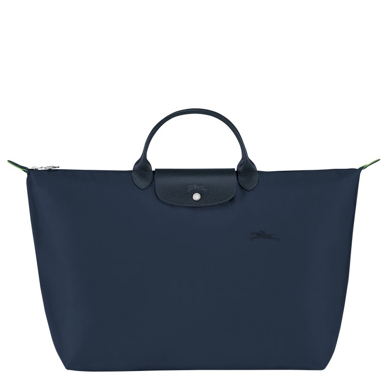 Longchamp Le Pliage Green S Travel bag - Recycled canvas Travel bags Navy | LD93-G2EL