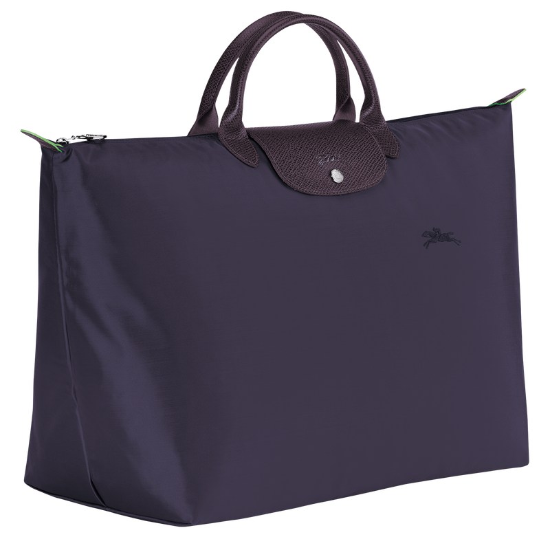 Longchamp Le Pliage Green S Travel bag - Recycled canvas Travel bags Bilberry | UL95-Z0TI