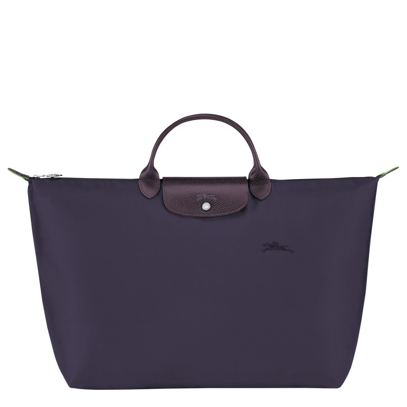 Longchamp Le Pliage Green S Travel bag - Recycled canvas Travel bags Bilberry | UL95-Z0TI