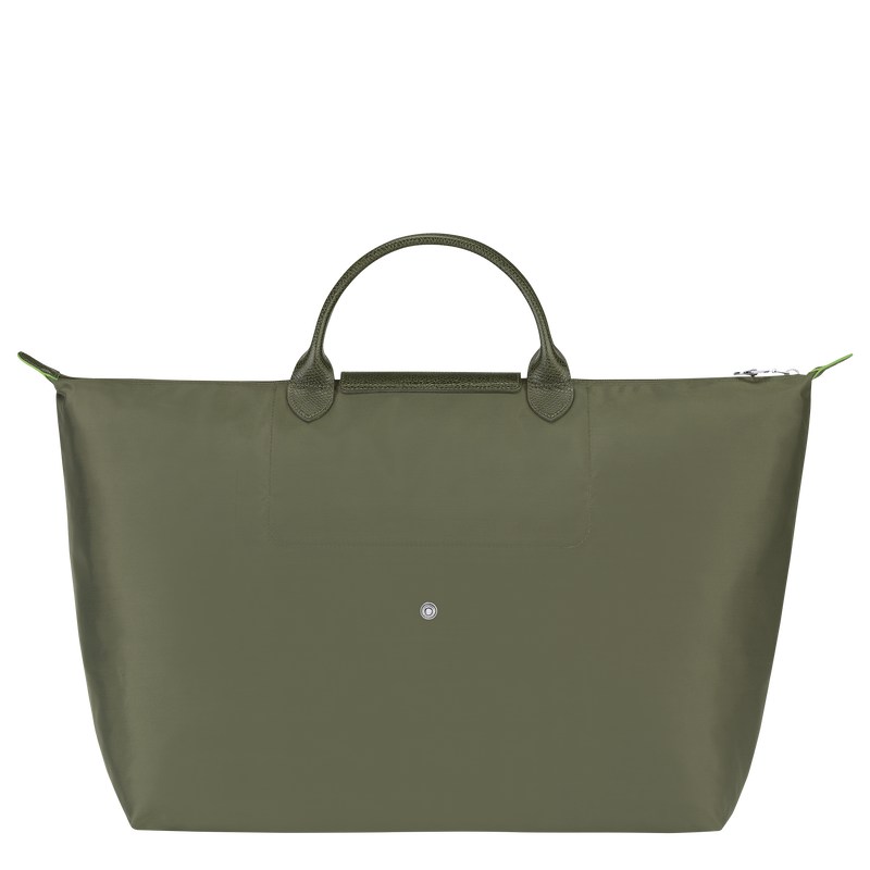 Longchamp Le Pliage Green S Travel bag - Recycled canvas Travel bags Forest | EF80-G9CM